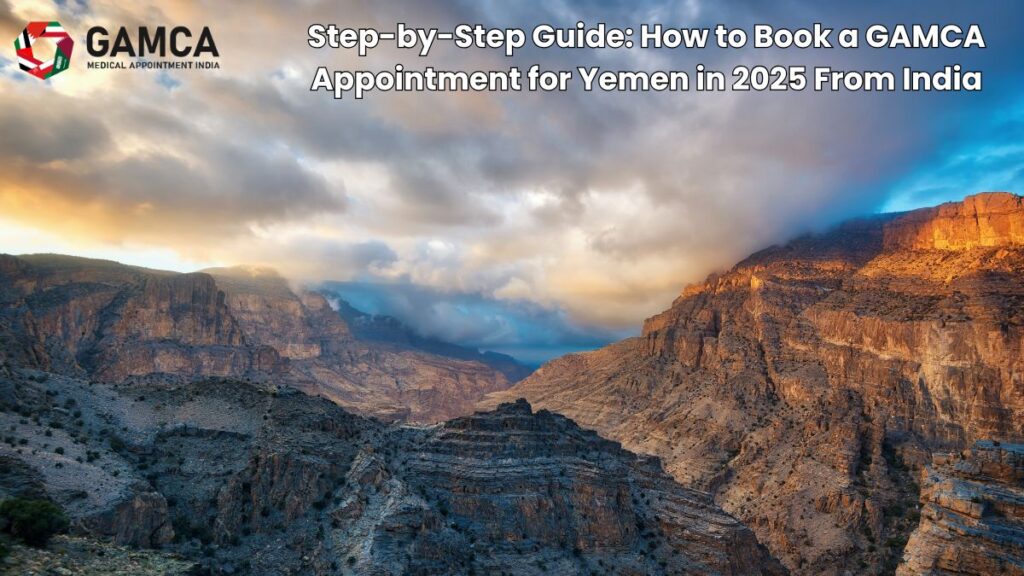 Book a GAMCA Appointment