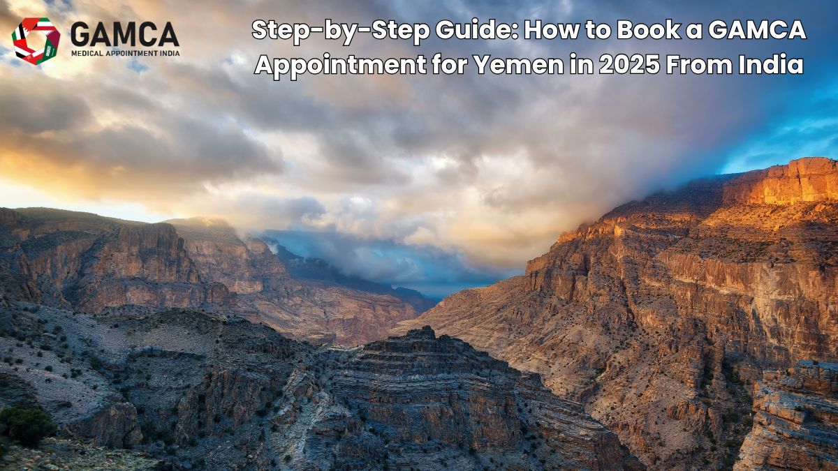 Book a GAMCA Appointment